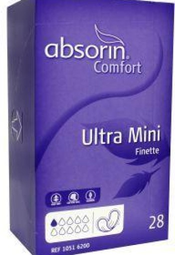 Absorin Comfort finette ultra mini (28 Stuks)