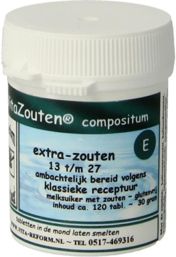 Vitazouten Compositum extra 13 t/m 27 (120 Tabletten)