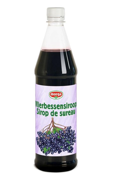 Morga Vlierbessensiroop (750 Milliliter)