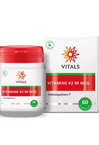 Vitals Vitamine K2 90 mcg (60 Capsules)