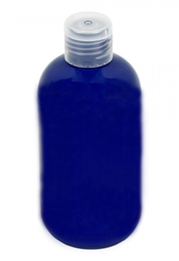 Volatile Kunststoffles met dop paars leeg (250 Milliliter)