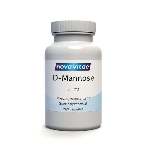 Nova Vitae D-Mannose 500mg (240 Capsules)
