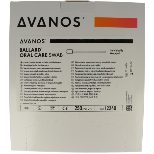 Diversen Halyard oral care swab 12240 (250 Stuks)