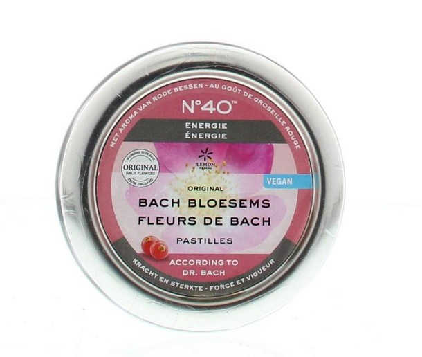 Lemonpharma Bach Bloesems pastille nr. 40 energie (50 Gram)