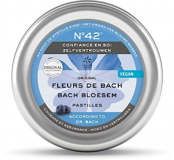 Lemonpharma Bach Bach bloesems pastilles nr. 42 zelfvertrouwen (50 Gram)