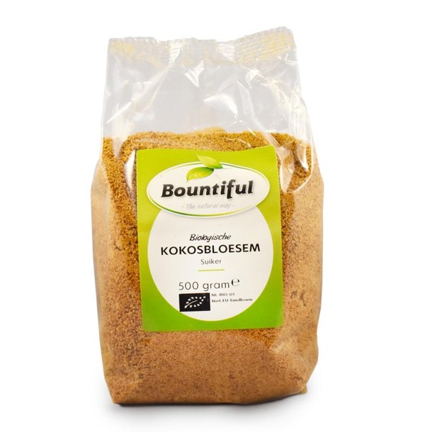 Bountiful Kokosbloesem suiker bio (500 Gram)