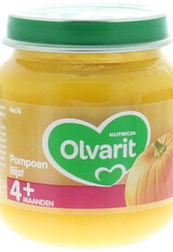 Olvarit Pompoen Rijst 4m76 125g