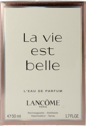 Lancome La vie est belle female eau de parfum (50 Milliliter)