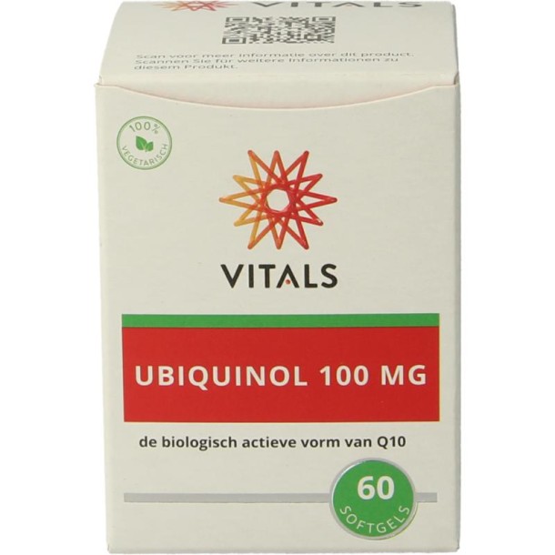 Vitals Ubiquinol 100 mg (60 Capsules)