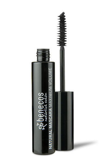 Benecos Mascara maximum volume intens zwart (8 Milliliter)