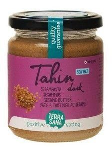 Terrasana Tahin bruin sesampasta met zeezout bio (250 Gram)