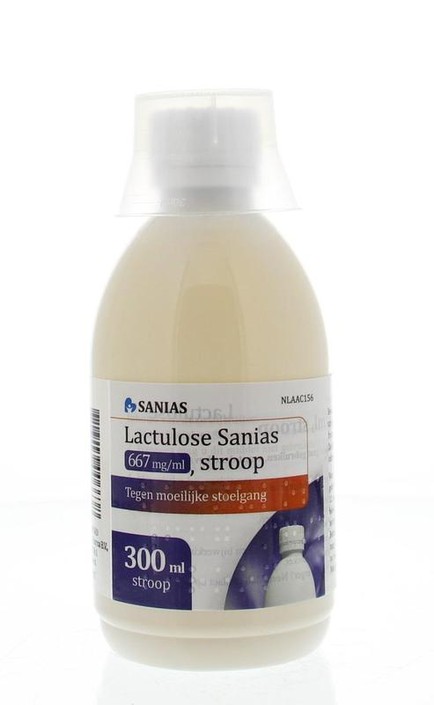 Sanias Lactulosestroop 667 mg (300 Milliliter)