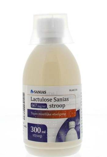 Sanias Lactulosestroop 667 mg (300 Milliliter)