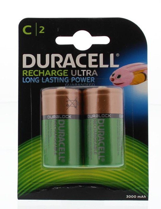 Duracell Rechargeable C HR14 (2 Stuks)