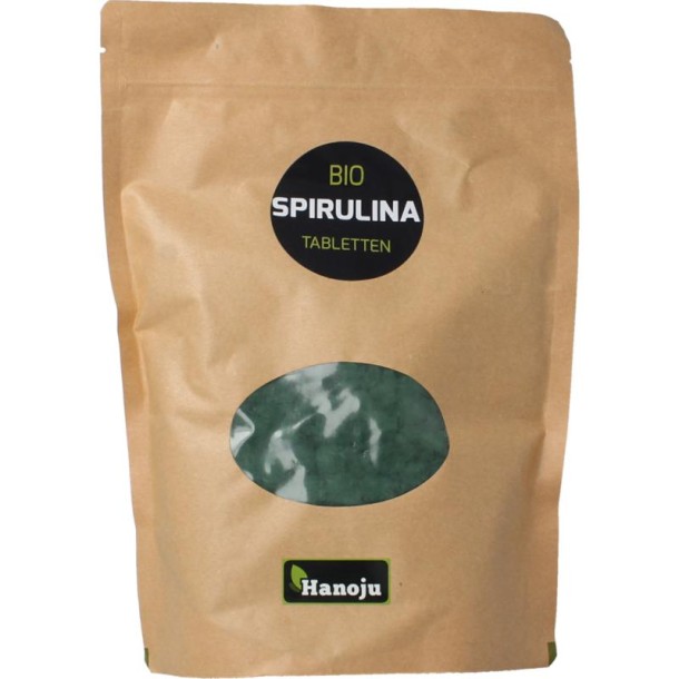 Hanoju Spirulina tabletten bio (1250 Tabletten)