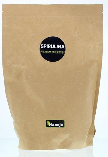 Hanoju Spirulina 400mg premium zak (2500 Stuks)