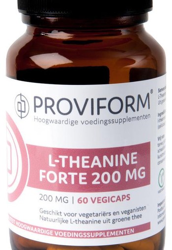 Proviform L-Theanine forte 200mg (60 Vegetarische capsules)
