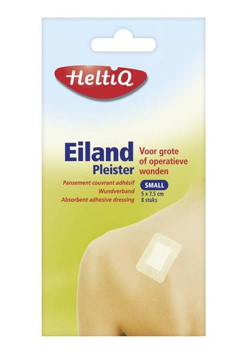 Heltiq Eilandpleisters small 5 x 7.5cm (8 Stuks)