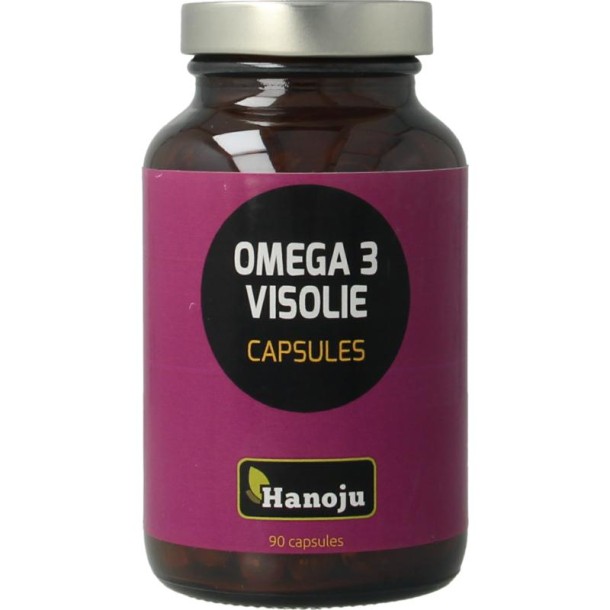 Hanoju Omega 3 visolie (90 Vegetarische capsules)