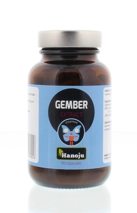 Hanoju Gember extract (90 Vegetarische capsules)