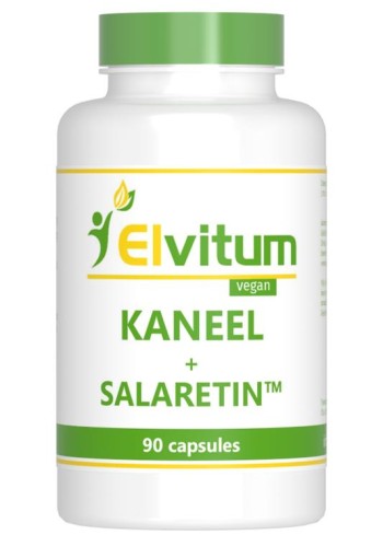 Elvitaal/elvitum Kaneel met salaretin (90 Vegetarische capsules)