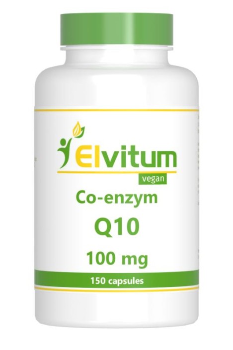 Elvitaal/elvitum Co-enzym Q10 100mg (150 Vegetarische capsules)