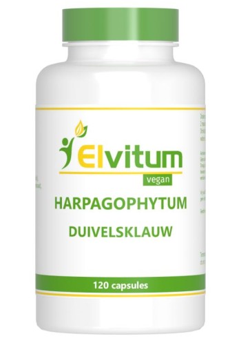 Elvitaal/elvitum Duivelsklauw harpagophytum (120 Vegetarische capsules)