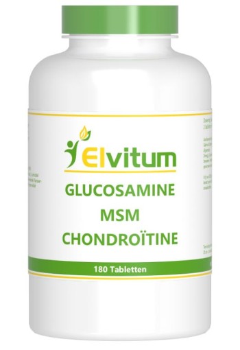 Elvitaal/elvitum Glucosamine MSM chondroitine (180 Tabletten)