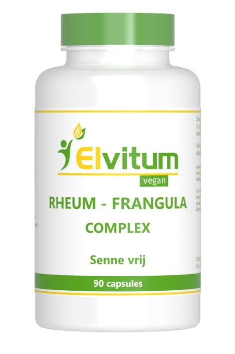 Elvitaal/elvitum Rheum frangula complex (90 Vegetarische capsules)