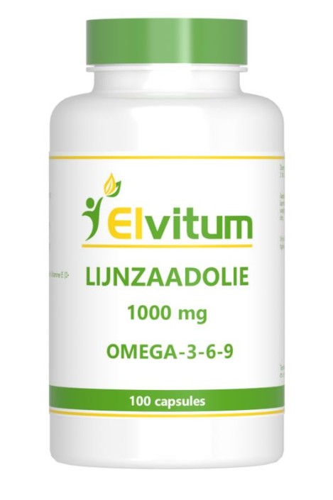 Elvitaal/elvitum Lijnzaadolie omega 369 (100 Capsules)