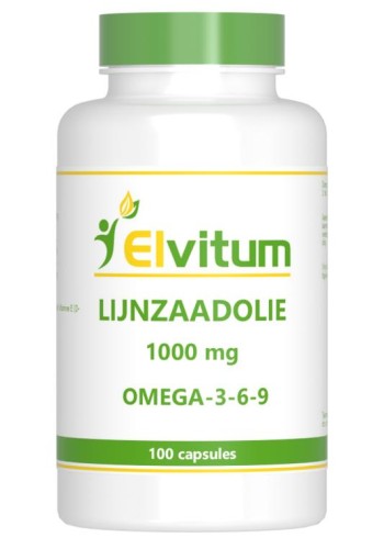 Elvitaal/elvitum Lijnzaadolie omega 369 (100 Capsules)