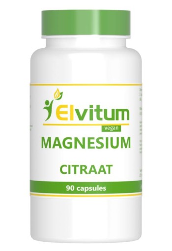 Elvitaal/elvitum Magnesium citraat (90 Vegetarische capsules)
