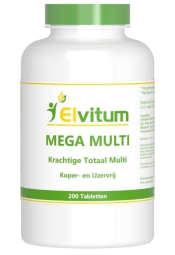 Elvitum Mega multi (200 Tabletten)