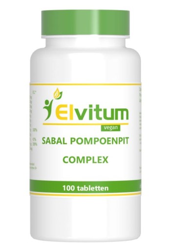 Elvitaal/elvitum Sabal pompoenpit complex (100 Tabletten)