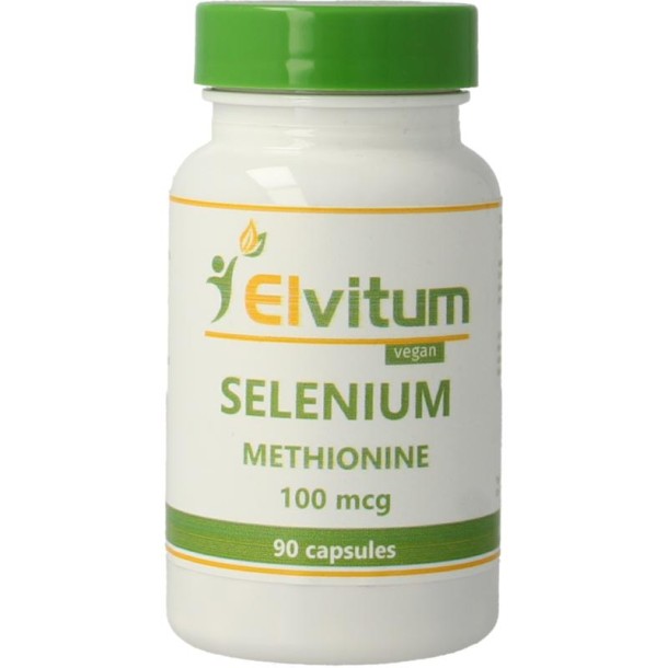 Elvitum Selenium methionine 100mcg (90 Vegetarische capsules)
