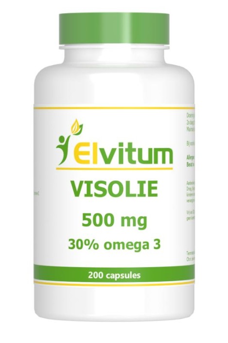Elvitaal/elvitum Visolie 500mg omega 3 30% (200 Capsules)