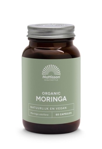 Mattisson Moringa 400mg bio (60 Vegetarische capsules)