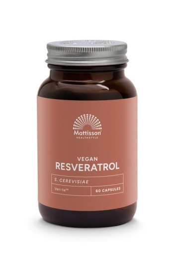 Mattisson Absolute Resveratrol 98% gefermenteerd veri-te (60 Vegetarische capsules)