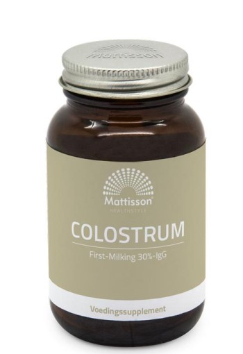 Mattisson Colostrum first-milking 30%-IgG (90 Vegetarische capsules)