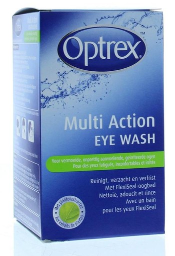 Optrex Multi action eye wash oogdouche (100 Milliliter)