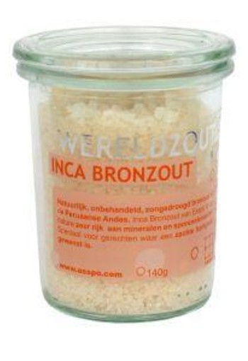 Esspo Wereldzout Inca Bronzout glas (140 Gram)