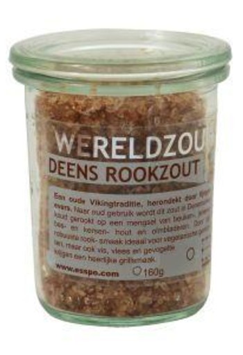 Esspo Wereldzout Deens Rookzout glas (160 Gram)