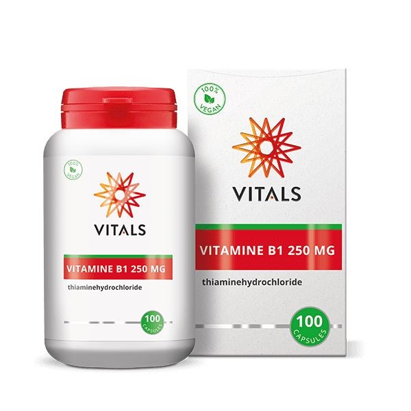 Vitals Vitamine B1 thiamine 250 mg (100 Capsules)