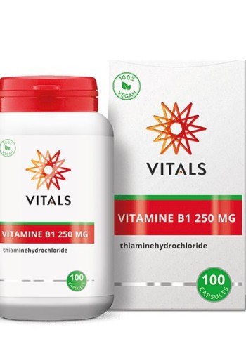 Vitals Vitamine B1 thiamine 250mg (100 Capsules)