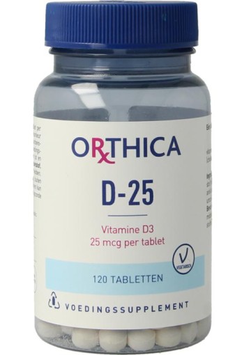 Orthica Vitamine D-25 (120 Tabletten)