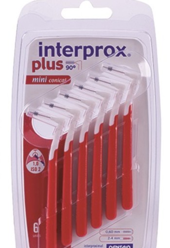 Interprox Plus ragers mini conical rood (6 Stuks)