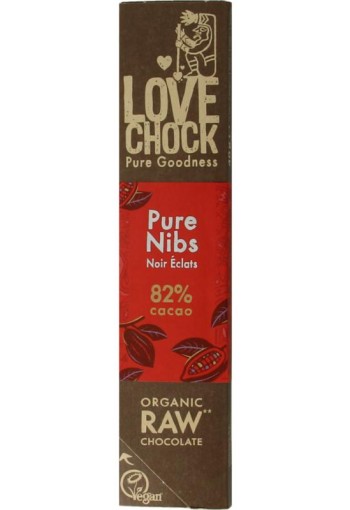 Lovechock Pure nibs bio (40 Gram)