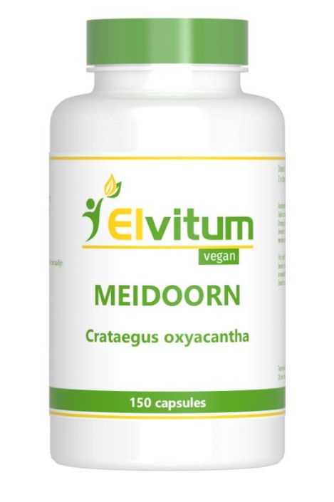 Elvitaal/elvitum Meidoorn (150 Vegetarische capsules)