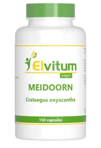 Elvitaal/elvitum Meidoorn (150 Vegetarische capsules)