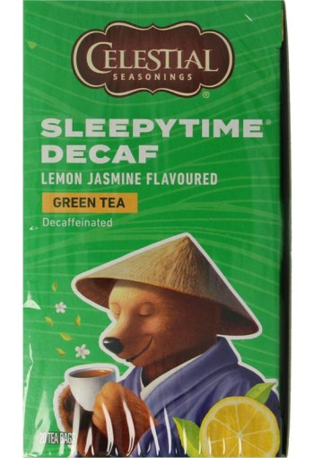 Celestial Season Sleepytime decaf green tea lemon jasmine (20 Zakjes)